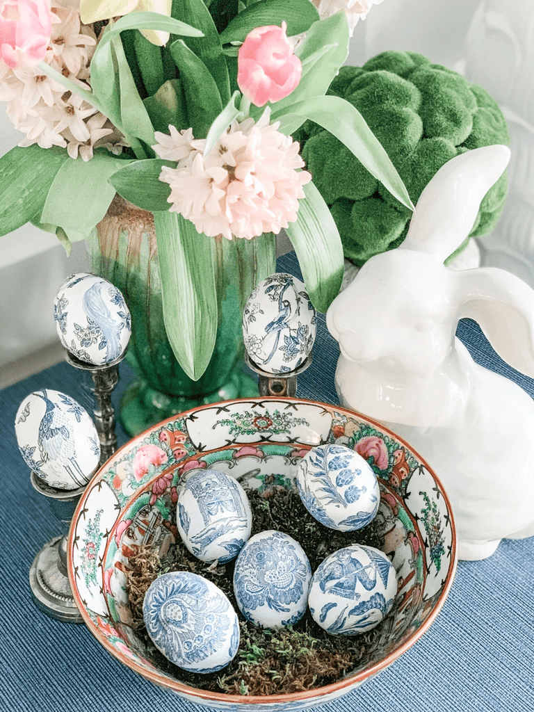 How To: Chinoiserie Easter Eggs